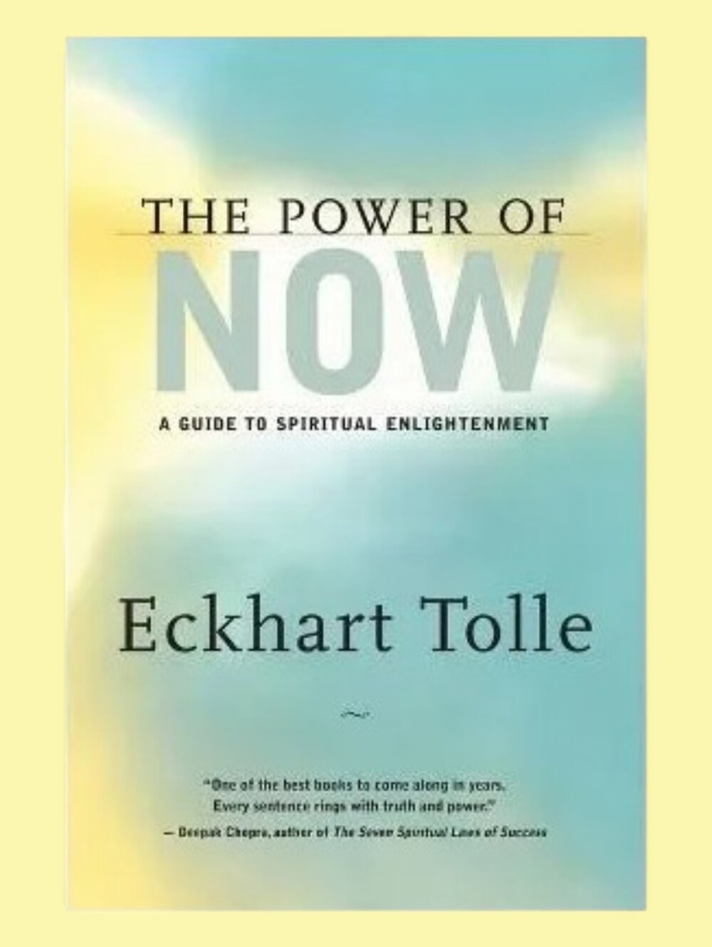 The Power of Now Hardback Book by Eckhart Tolle